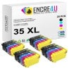 Lot de 20 cartouches d'encre compatibles Epson 35 XL 35XL T35 3596 V2