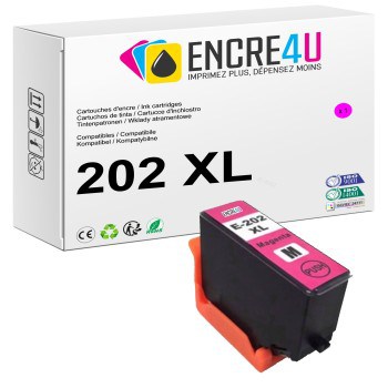 Cartouche d'encre compatible Epson 202 202XL T202 T202XL XL Magenta