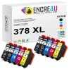 Lot de 10 cartouches d'encre compatibles Epson 378 378XL T378 3798 XL