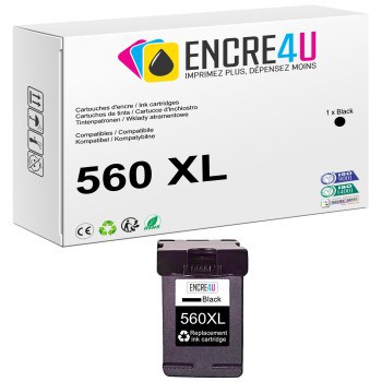 Cartouche d'encre compatible Canon 560 560XL PG-560 XL BK ( Noir )
