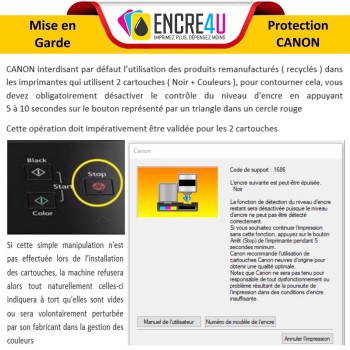 Cartouche d'encre compatible Canon 40 40XL PG-40 XL BK ( Noir )
