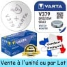 10 Piles Varta V379 SR63 SR521SW pour Montre Oxyde d'Argent 1,55V