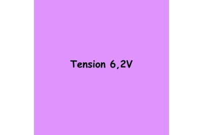 TENSION 6,2V